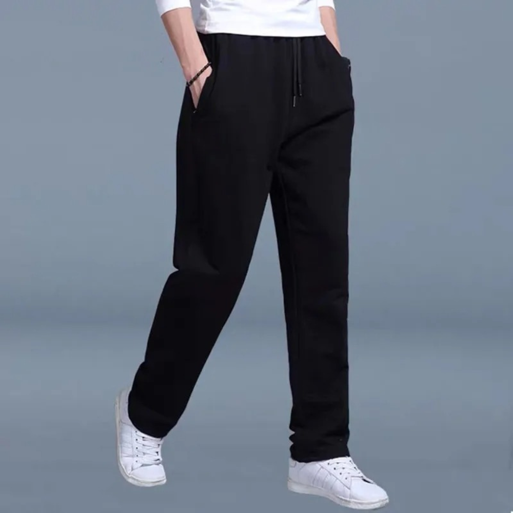 Stefan - Relaxed joggingbroek met rechte pijpen voor heren