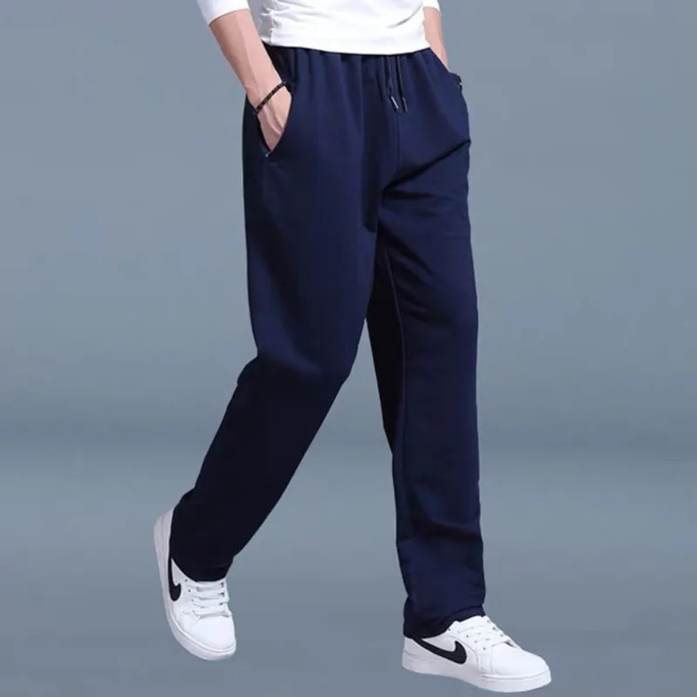 Stefan - Relaxed joggingbroek met rechte pijpen voor heren