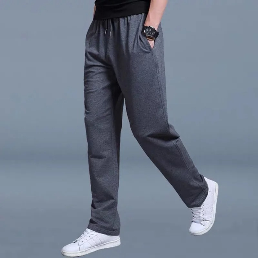 Stefan - Relaxed joggingbroek met rechte pijpen voor heren