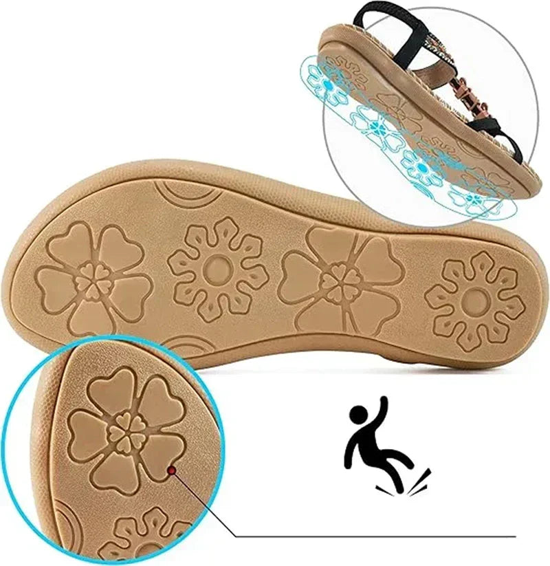 Lynn - Zomerse sandalen met sierbandjes voor dames