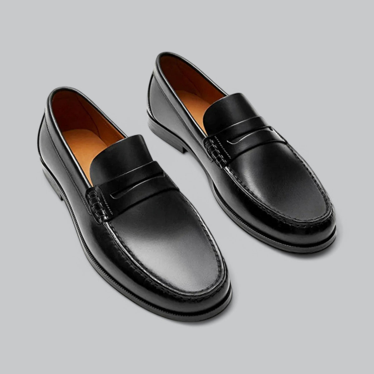 Gemma - Klassieke instap loafers met lage hak voor dames