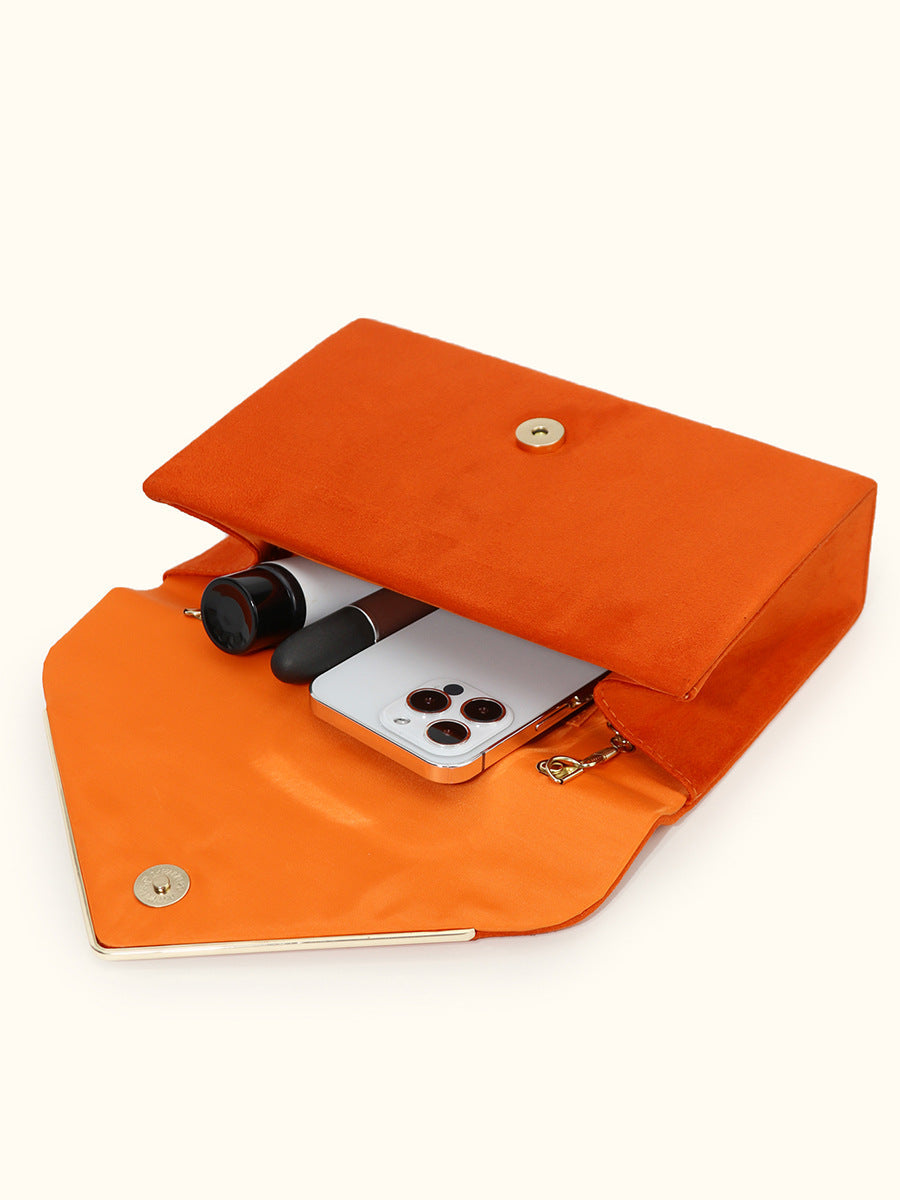 Zoe - Stijlvolle clutchtas met schouderketting voor dames