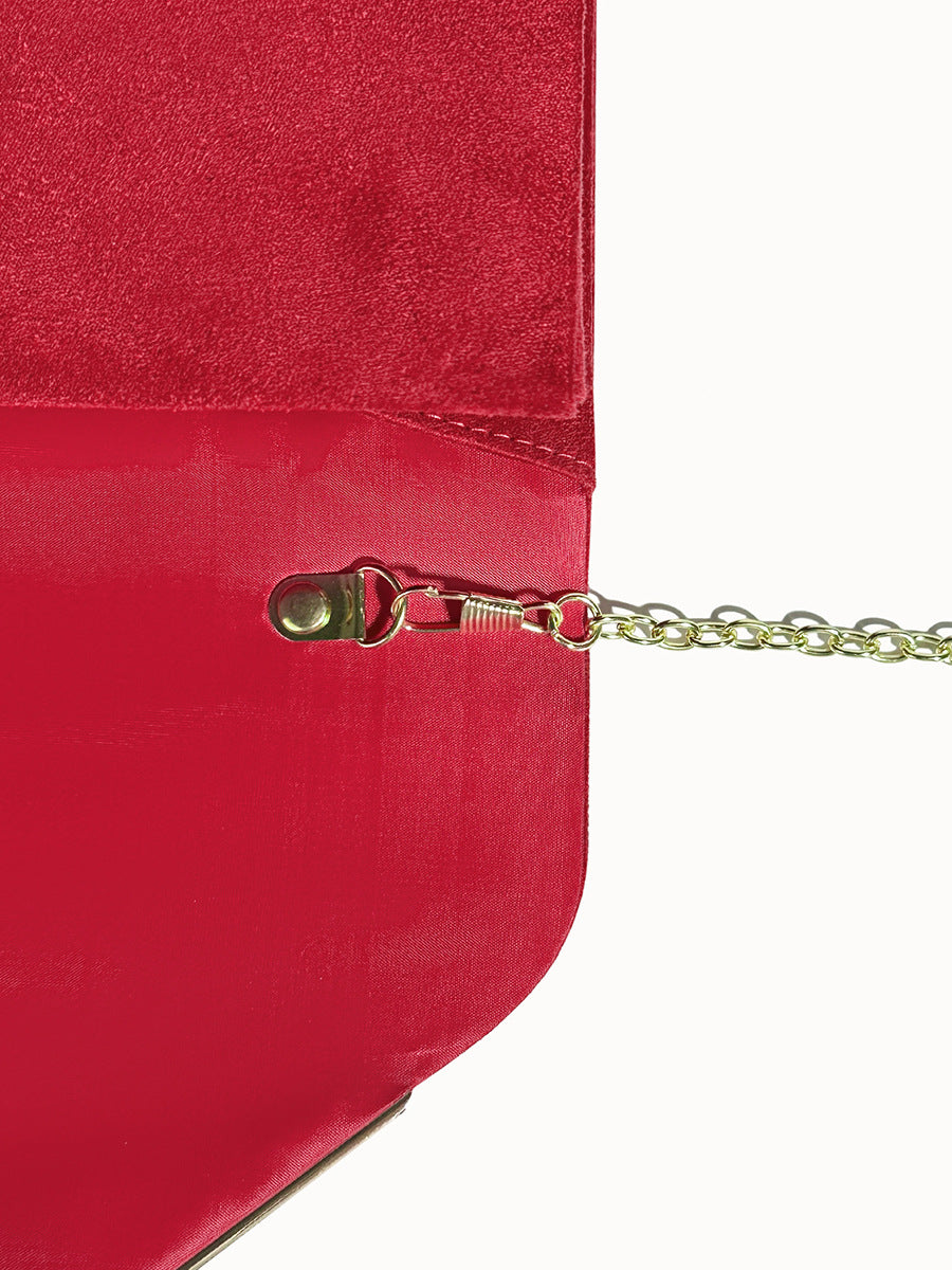 Zoe - Stijlvolle clutchtas met schouderketting voor dames