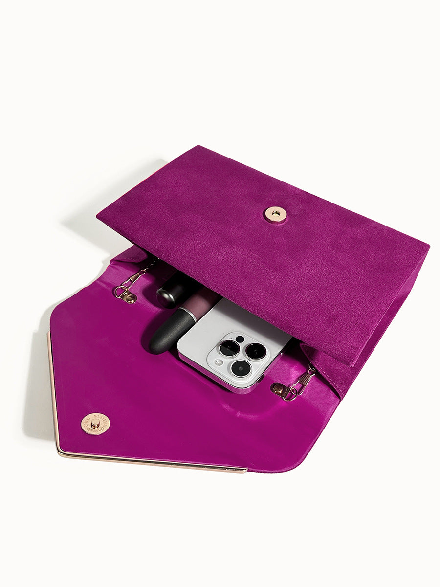 Zoe - Stijlvolle clutchtas met schouderketting voor dames