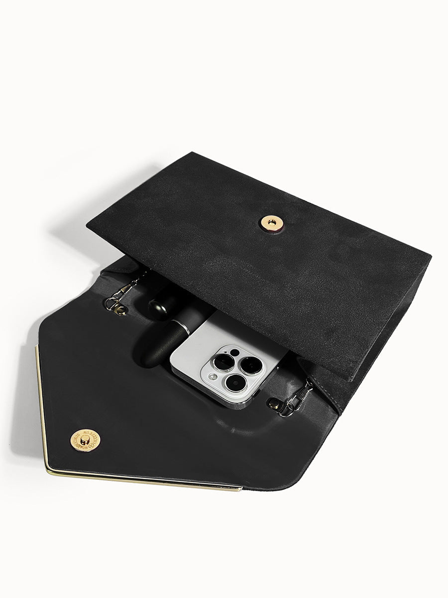 Zoe - Stijlvolle clutchtas met schouderketting voor dames