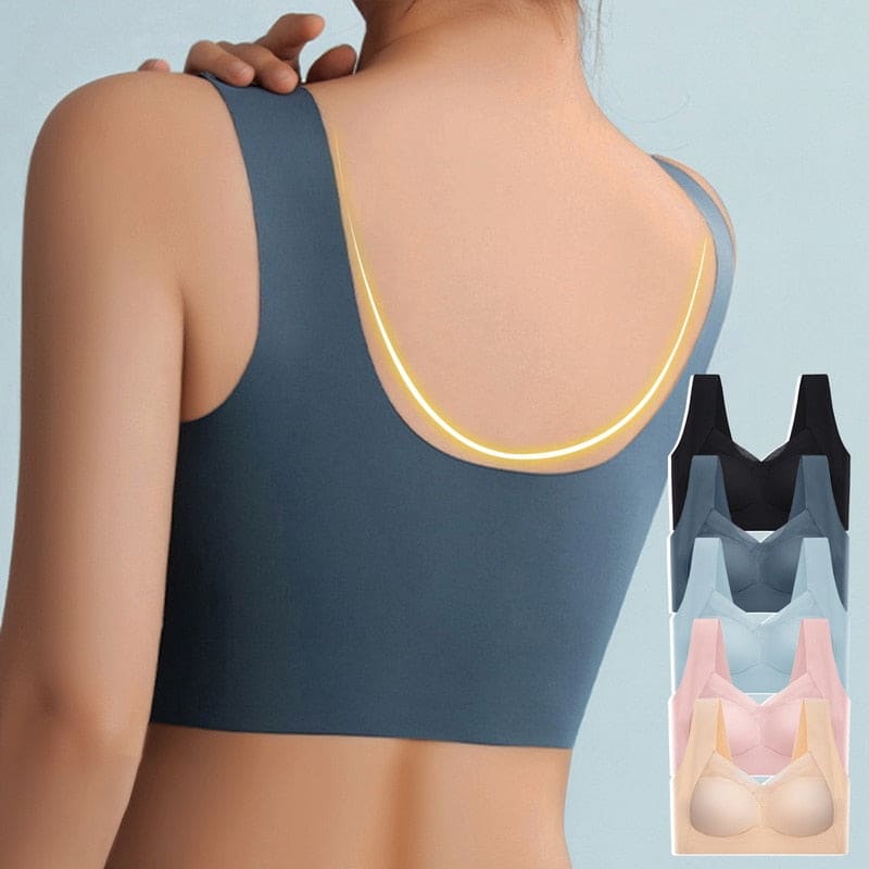 Kim - Naadloze bh met mesh detail voor dames