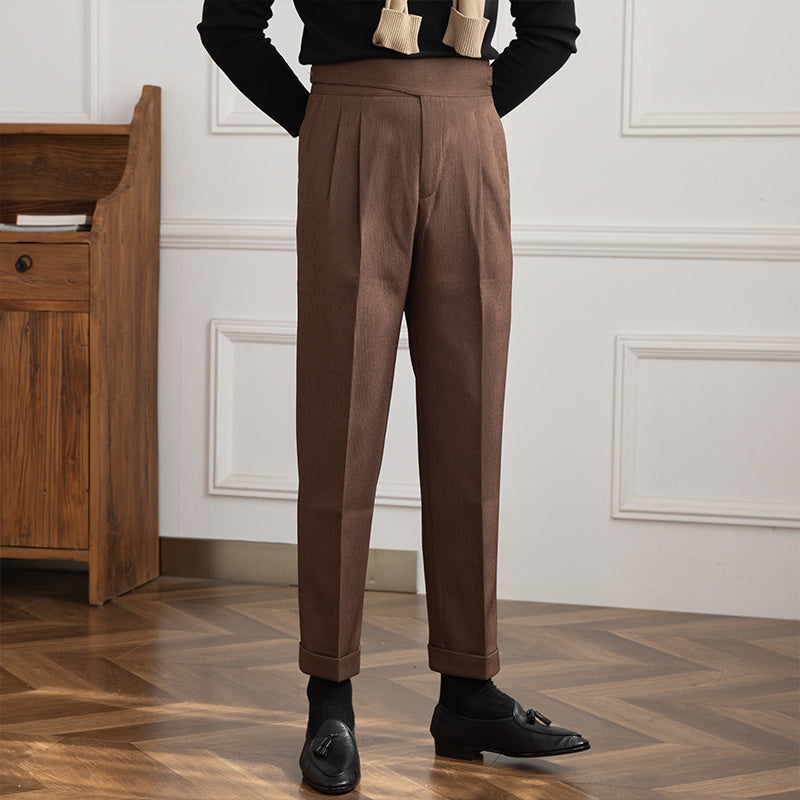 Roland - Stijlvolle herenpantalon met plooien