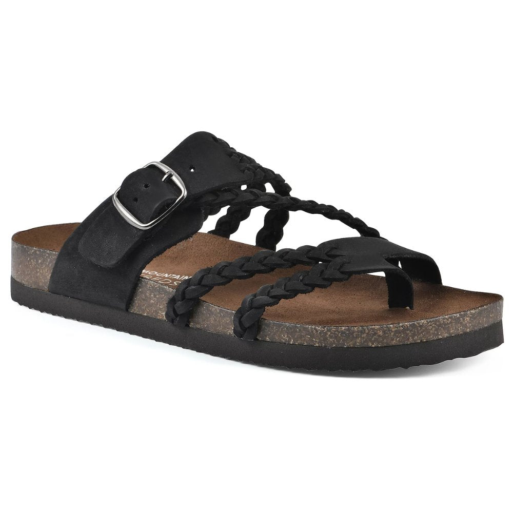 Femke - Gevlochten kurk sandalen voor dames