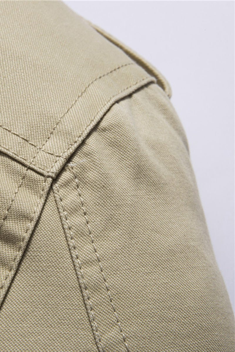 Finn - Vintage militaire bomberjack met epauletten voor heren