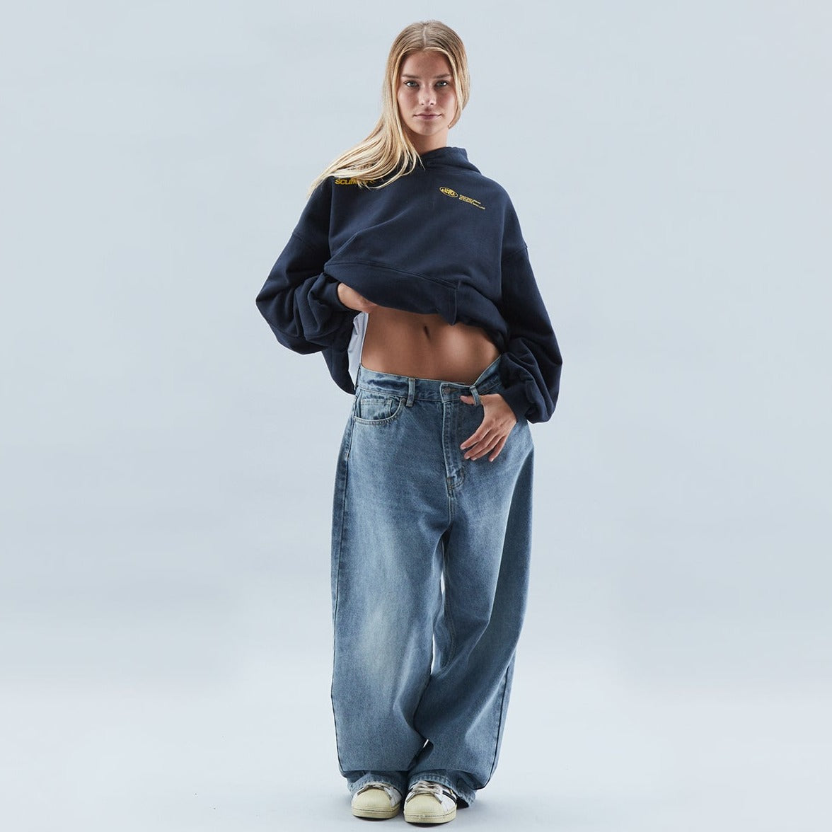 Max - Oversized hoodie met print voor dames