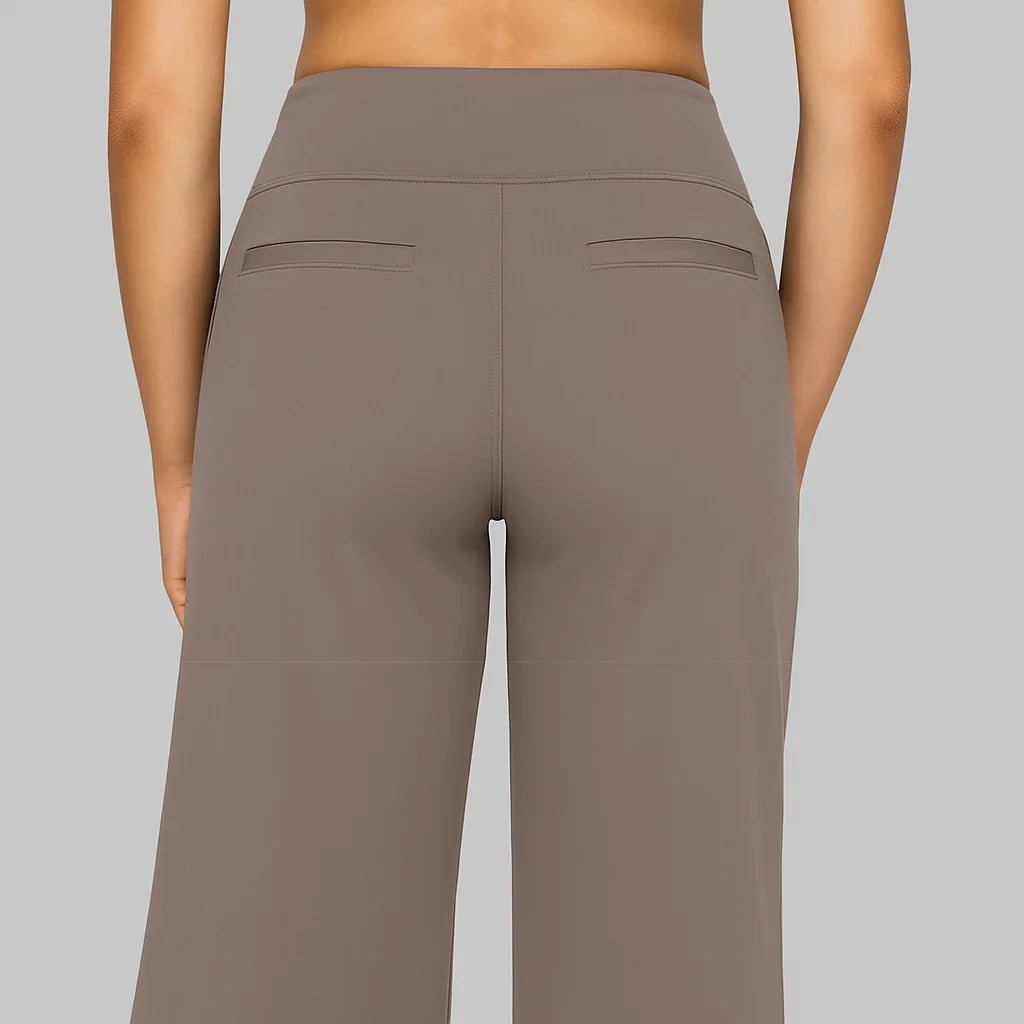 Iris - Elastische high waist stretchbroek voor dames