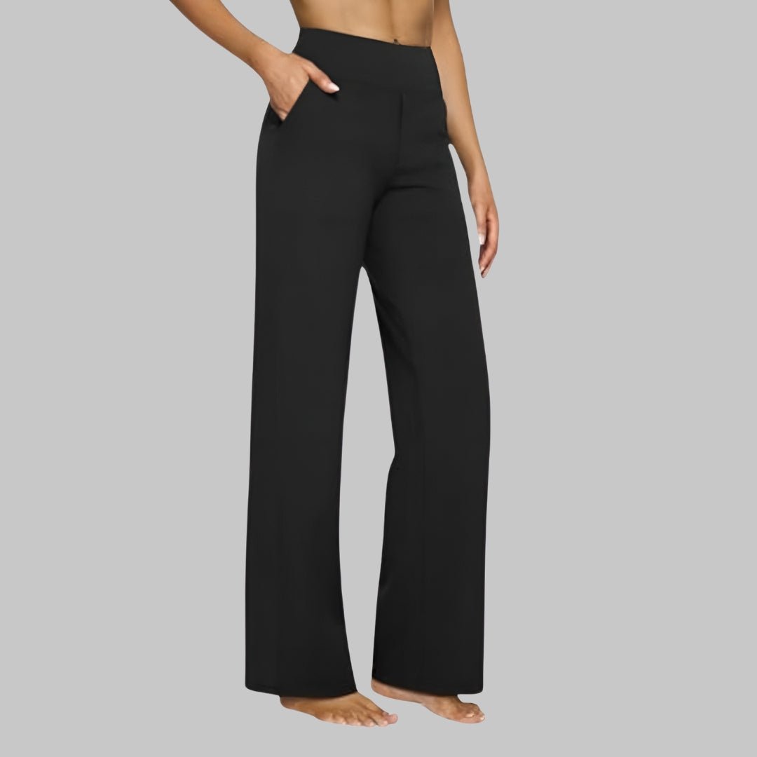 Iris - Elastische high waist stretchbroek voor dames