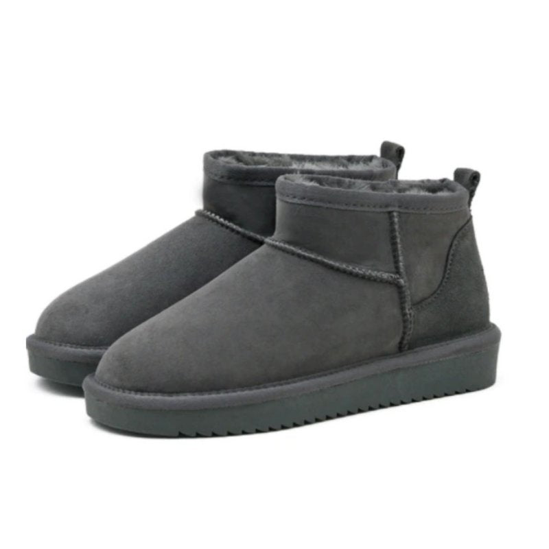 Julia - Stijlvolle gevoerde mini boots voor dames