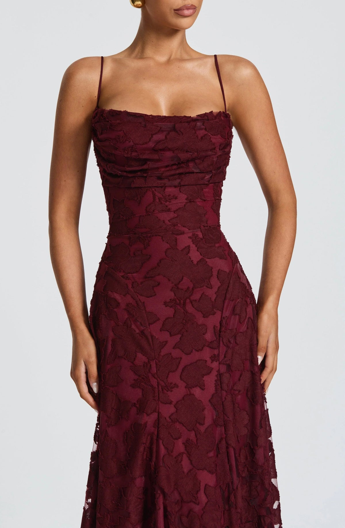 Maren - Elegante maxi jurk met open rug voor dames