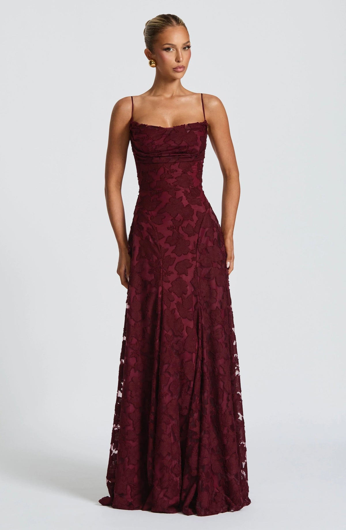 Maren - Elegante maxi jurk met open rug voor dames