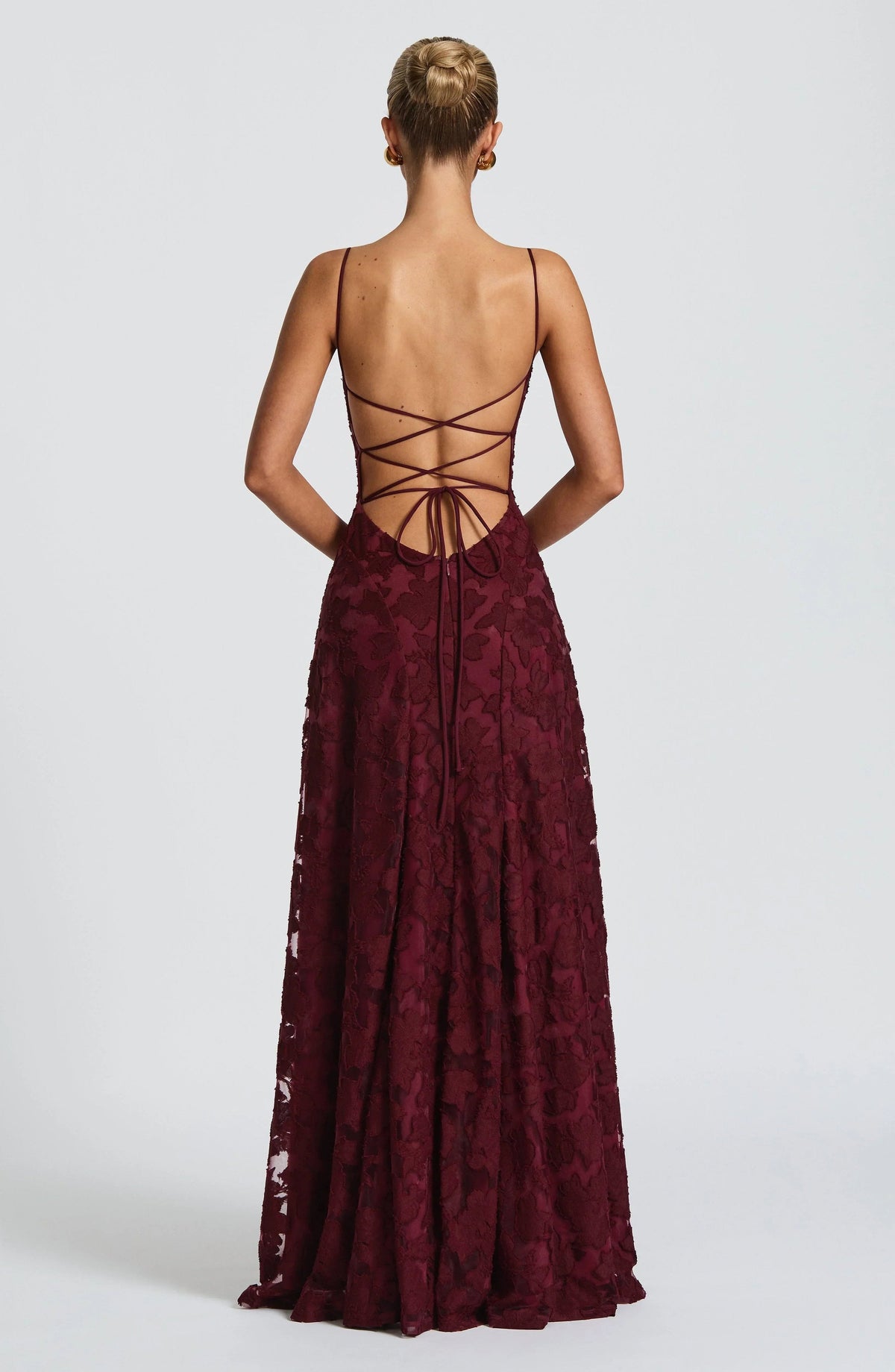 Maren - Elegante maxi jurk met open rug voor dames