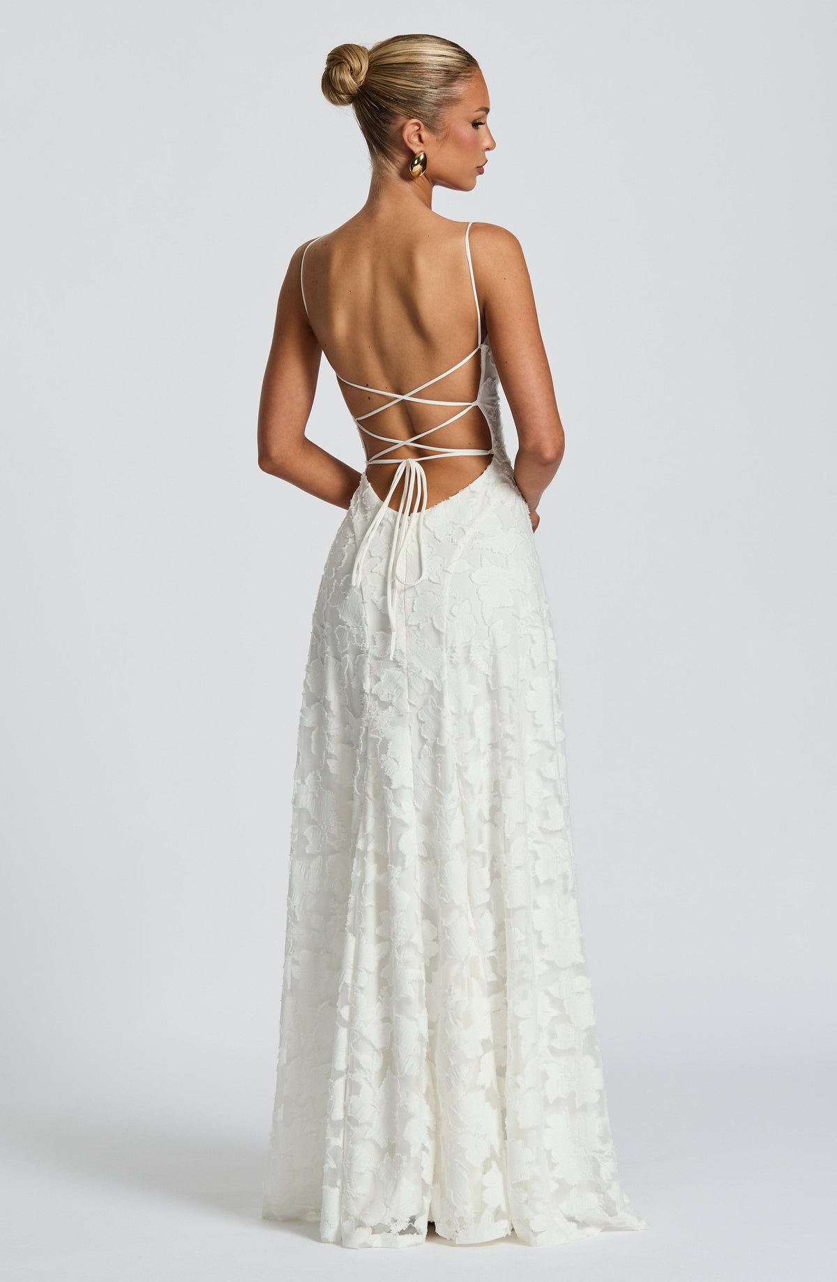Maren - Elegante maxi jurk met open rug voor dames