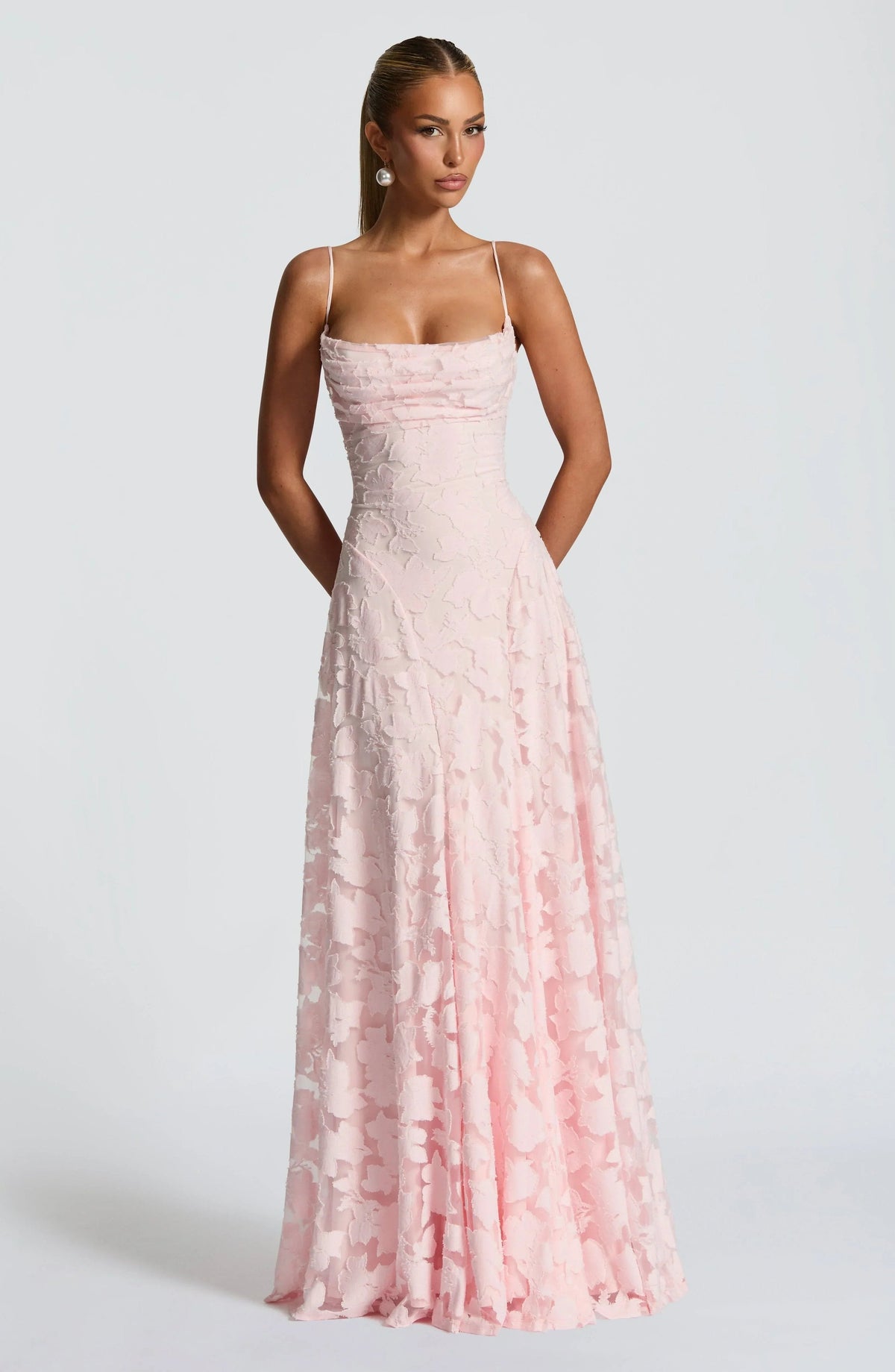 Maren - Elegante maxi jurk met open rug voor dames