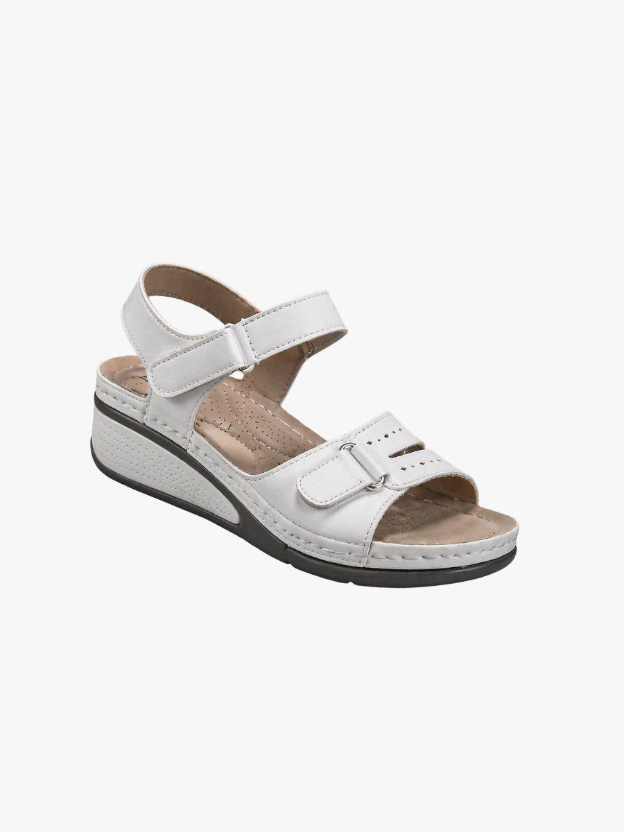 Maren - Ondersteunende ergonomische sandalen met klittenband voor dames