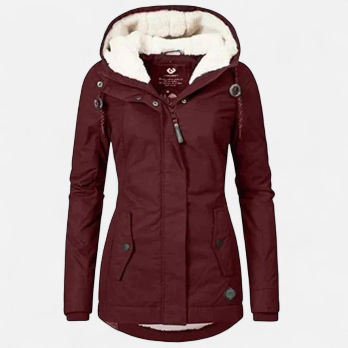 Nina - Warme gevoerde winterjas voor dames