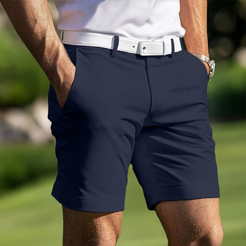 Floris - Ademende chino short voor heren