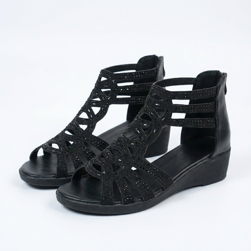 Merel - Elegante sandalen met wedgehak voor dames