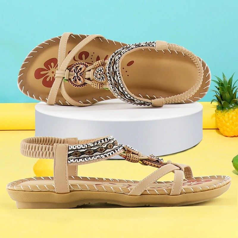 Lynn - Zomerse sandalen met sierbandjes voor dames