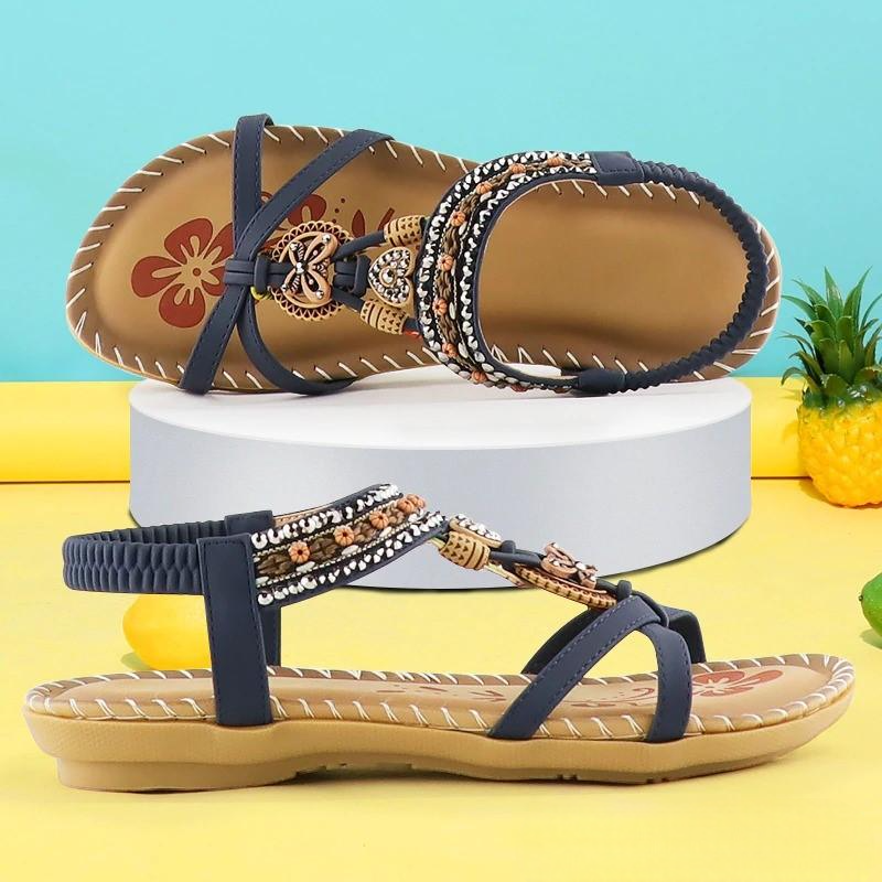 Lynn - Zomerse sandalen met sierbandjes voor dames