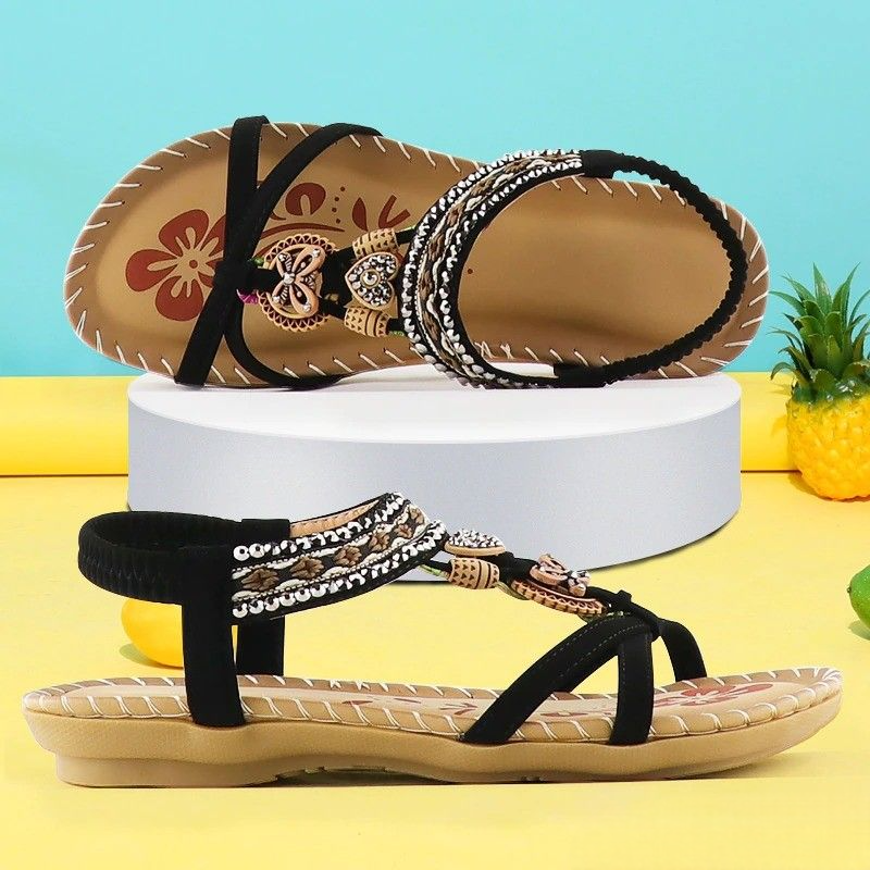 Lynn - Zomerse sandalen met sierbandjes voor dames