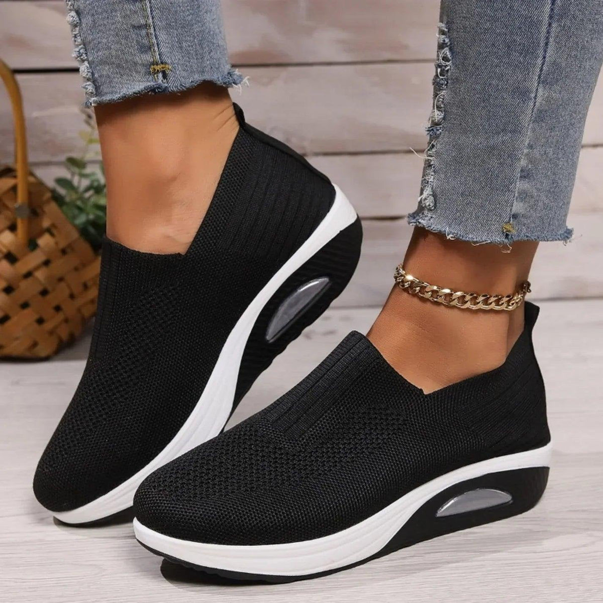 Isa - Sportieve instapsneaker voor dames