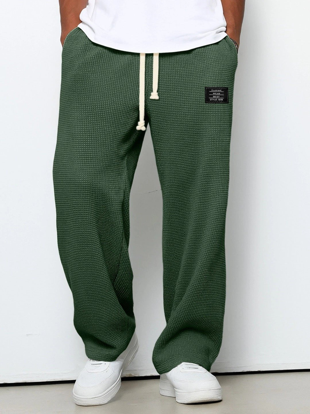 Stef - Comfortabele relaxed herenbroek met elastische taille