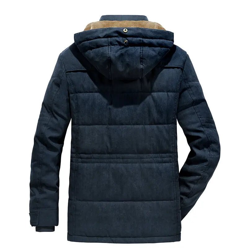Cristian - Warme fluwelen hoodie met capuchon voor heren