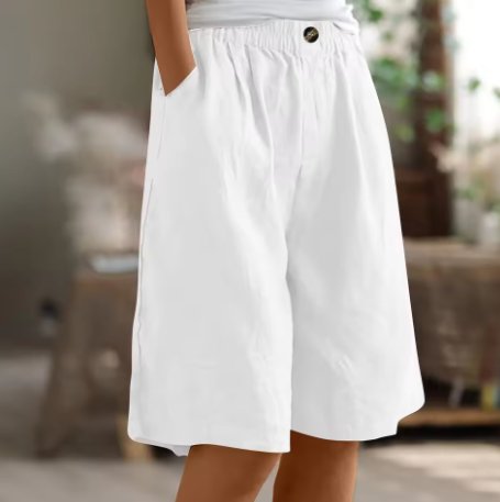 Jules - Wijde shorts met elastische taille voor dames