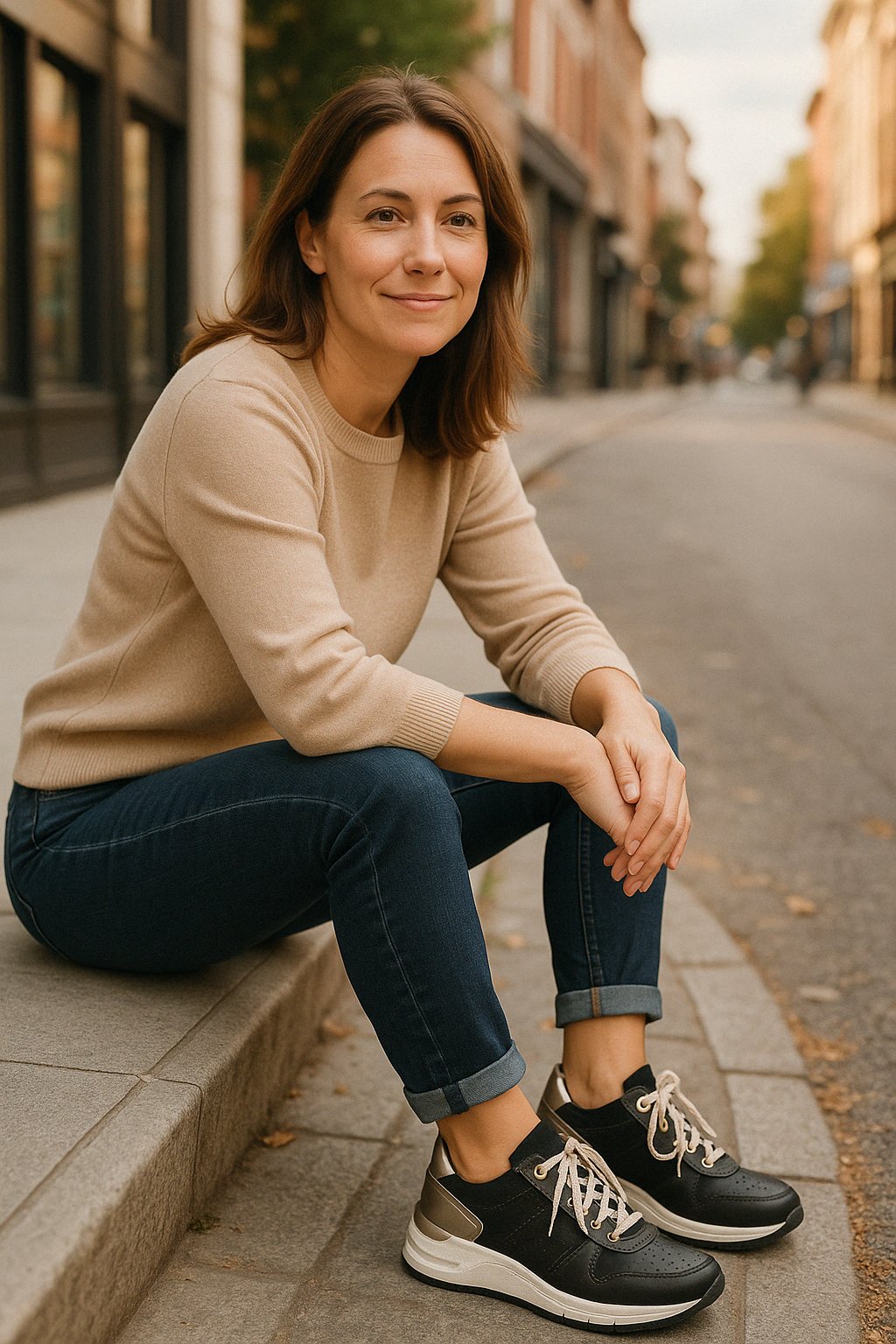 Guusje - Orthopedische wandelschoenen met rits voor dames