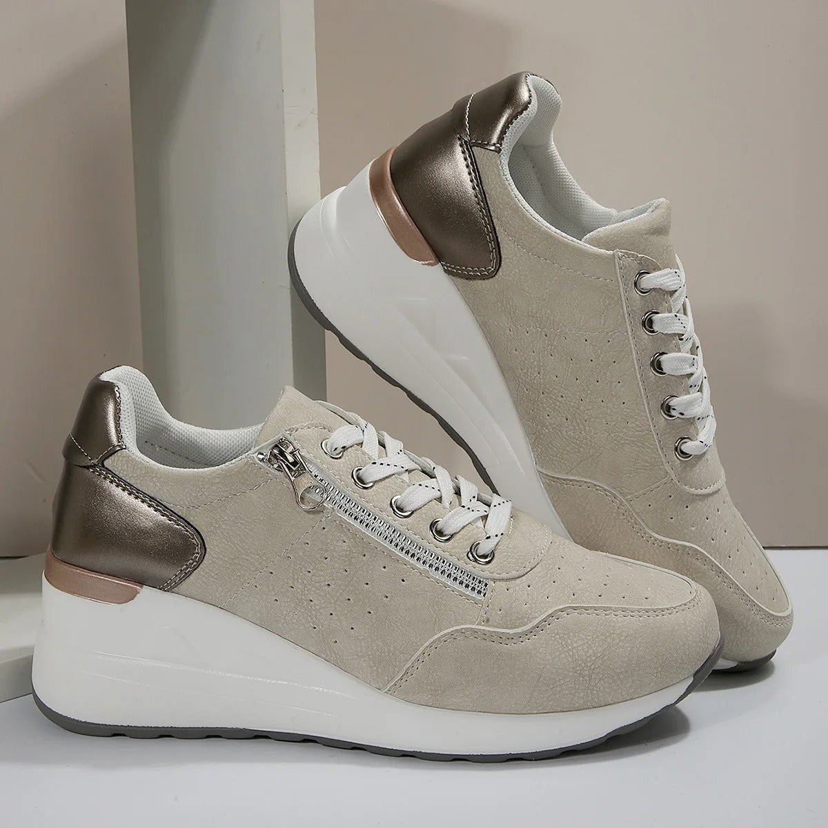 Guusje - Orthopedische wandelschoenen met rits voor dames