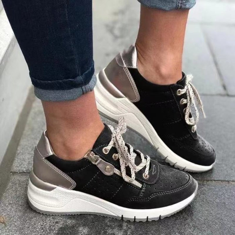 Guusje - Orthopedische wandelschoenen met rits voor dames